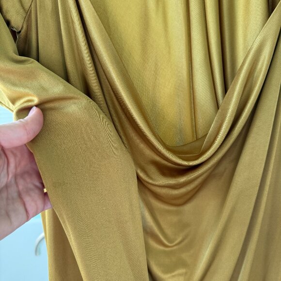 Max Studio Draped Backless Jersey Mini Dress - Picture 3 of 4